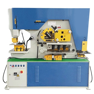 Q35Y 120T Steel Iron Worker , 220V 450V Hydraulic Punch And Shear Machine