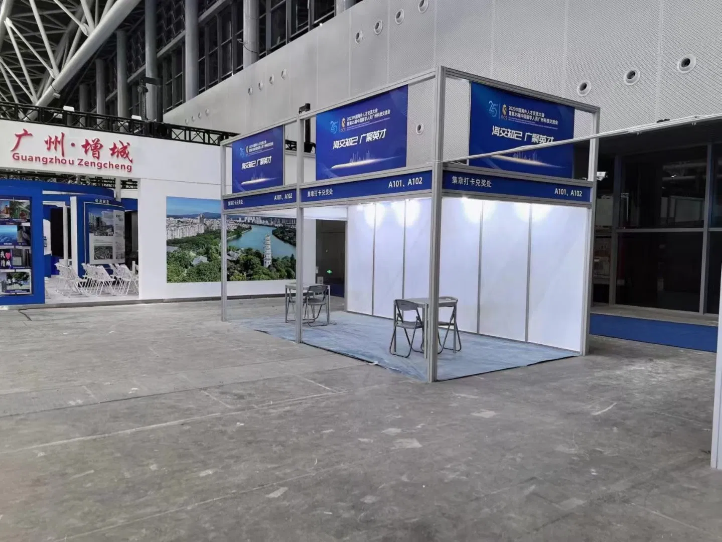 3x3x3.5m Upgreaded Shell Scheme Stand For Exhibition and Expo,Octanorm and Maxima system Booth Supplier in China