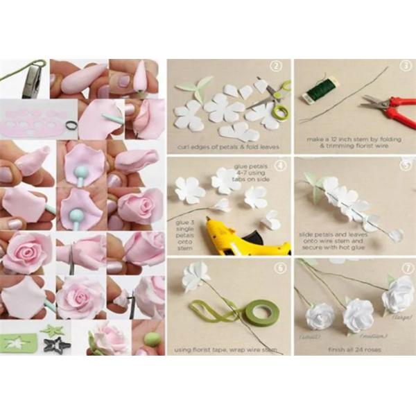 Green Christmas Gardening Flexible Paddle Colored Metal Wire 0.6mm