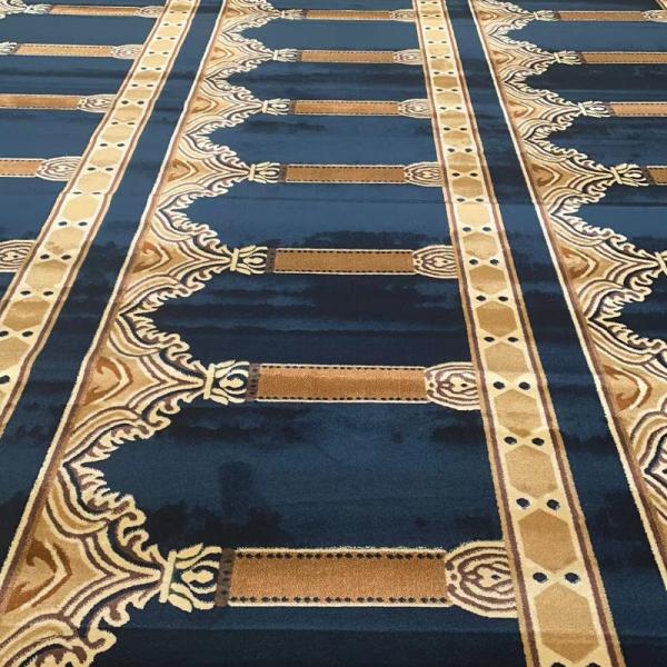 Prayer Mosque Style Soft Carpet Rug Muslim Wall to Wall Prayer Carpet Roll for Home