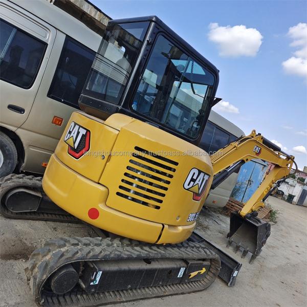 Used Caterpillar Track Shoes 303CR Mini Excavator 3 Ton with ORIGINAL Hydraulic Valve