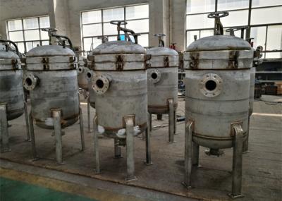 Stainless Steel Industrial Bag Filters No Leakage Flexible Operation