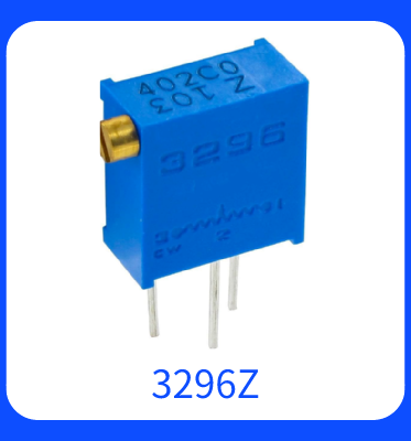 3296Z Cermet Trimmer Potentiometer 10 Ohm Top Adjustment Variable Resistor Multi Turn Precision