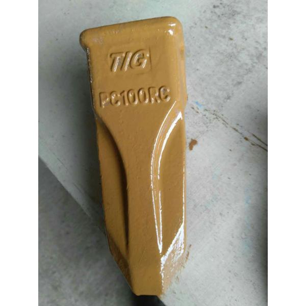 Зубы ведра бренда N.B. TIG® желтеют выкованные зубы PC100RC ведра экскаватора земли двигая для поставщика KOMATSU PC100 Китая