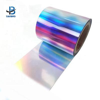Película PET Metalizada de Prata e Ouro Color Sequin PVC Logotipo de Película Decorativa Logotipo personalizado
