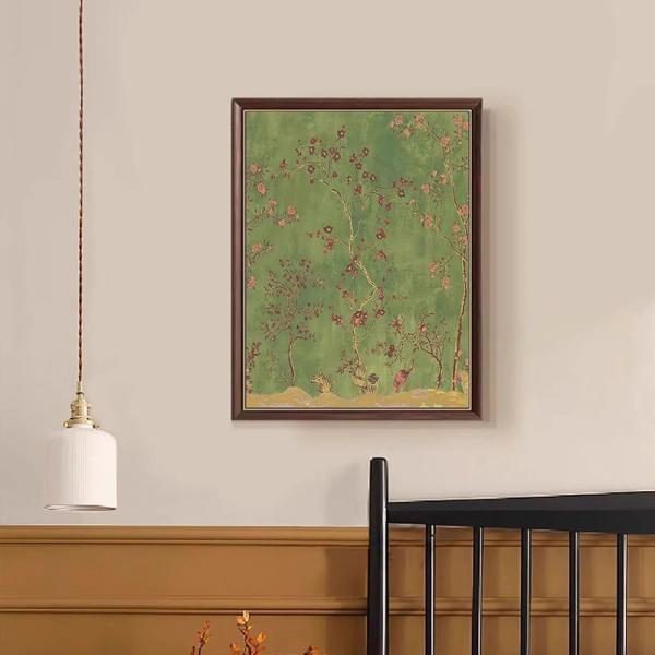 Modern Oil Painting on Canvas Stylish Digital Print Flower Wall Decoration for Hotel