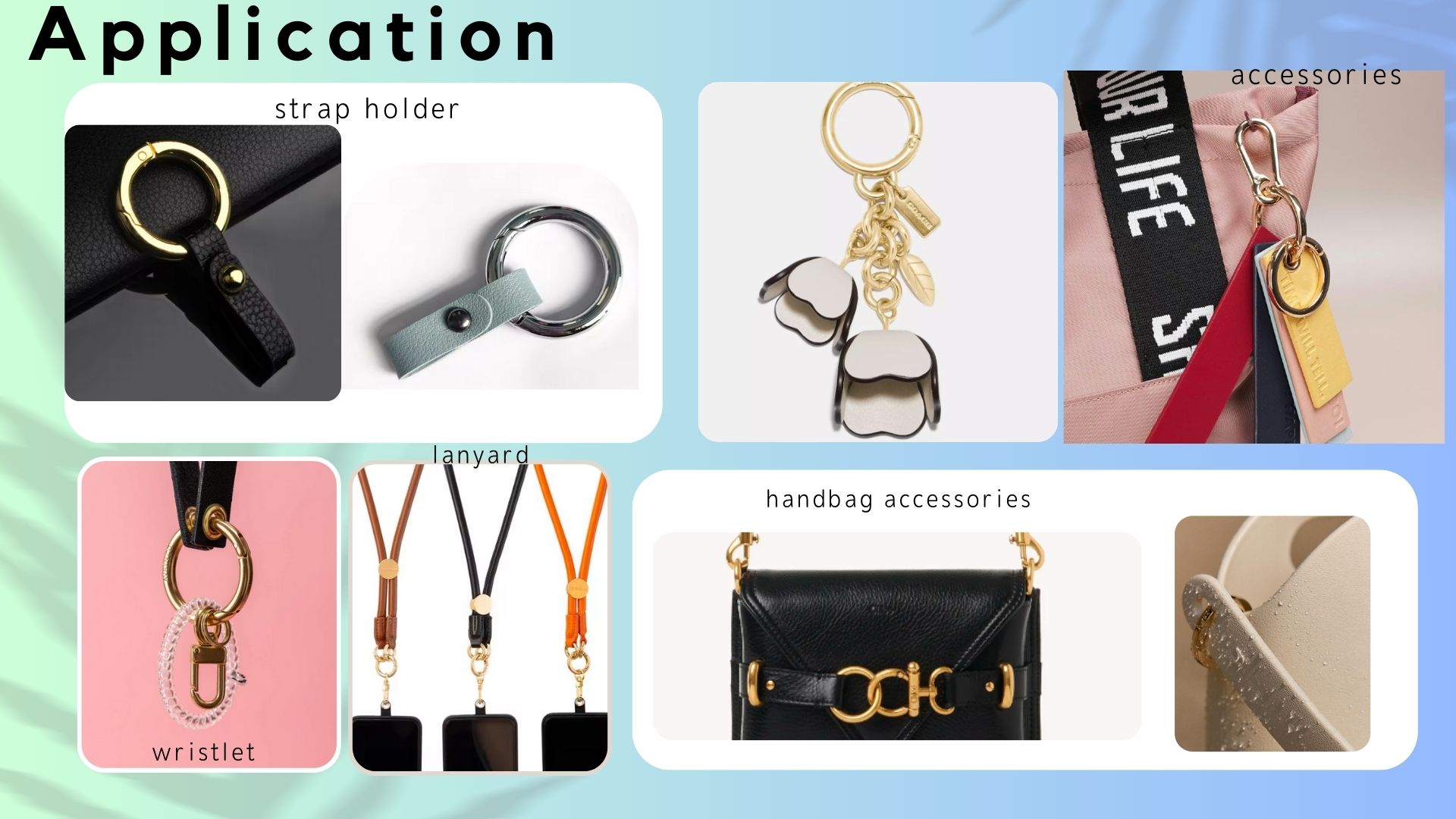 Custom Spring Ring Buckle Zinc Alloy Metal Open O Ring, OEM ODM Embossed Logo Spring O‑Ring, Custom Engraved Metal Snap Ring for Handbag Hardware Accessories