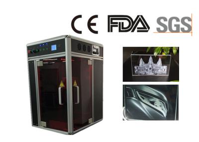 Servo Motor Acrylic Laser Engraving Machine , 532nm Photo Crystal Laser Machine 3D