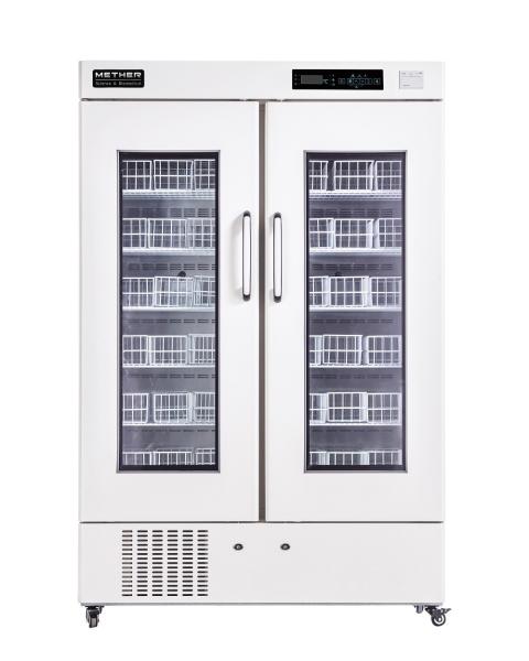 MBC-4V658 Banque de sang réfrigérateur 658L stockage à froid médical pour sacs sanguins et plasma