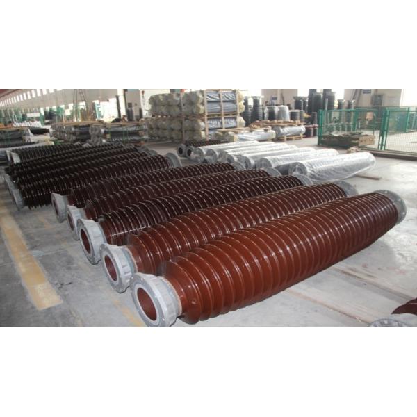 High Voltage Sf6 Inverted Current Transformer Bushing Hollow Ceramic Insulator