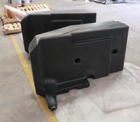 En forma de caja de diésel de plástico personalizado molde de moldeo de rotoplástico ecológico