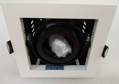 AC 12V LED Recessed Downlight , White Trim IP20 Max 50W GU5.3 Base MR16 Gimbal Recessed Light