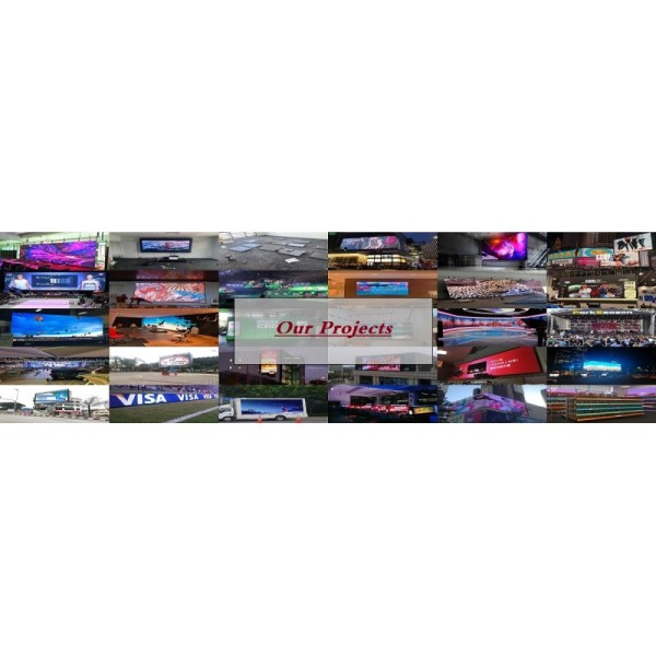 120° / 60° View Angle LED Billboard with 3840Hz Refresh Rate for Waterproof Outdoor Advertising