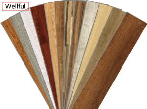 Water Cooling 6"×36" Commercial 2.0mm Lvt Dryback Flooring