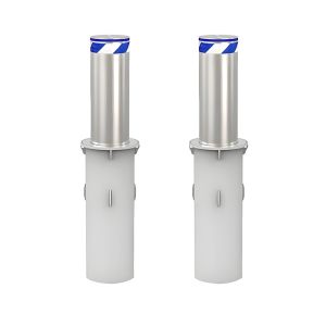 Bollard hydraulique intégré à élévation automatique avec acier inoxydable 304 et lumière LED