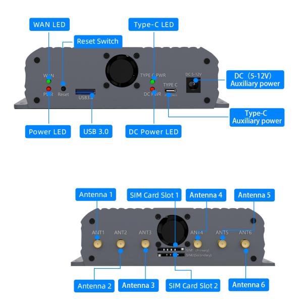 Модуль M.2 4G 5G к карте расширения USB 3.0 NGFF Pcie Adapter