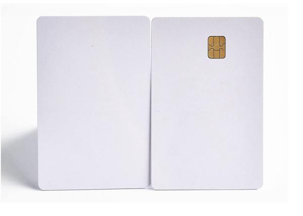 PVC Printable CR80 ISO 7816 FM4428 Contact IC Cards