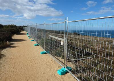 Pre HDG Tall 2.1m Temporary Steel Fencing Portable Welded Wire With Clamps