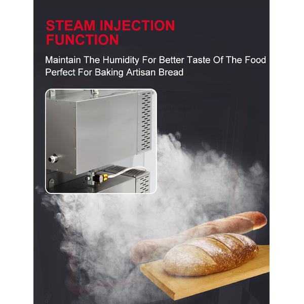 Professional Full Sets Commercial Ovens for High Productivity Bakery Kitchen Projects