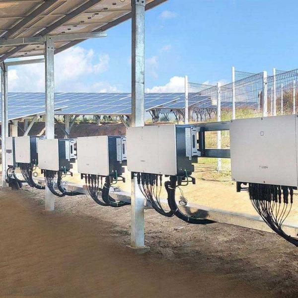 225KW High Power Hybrid Solar Inverter Photovoltaic Grid Connected Inverter