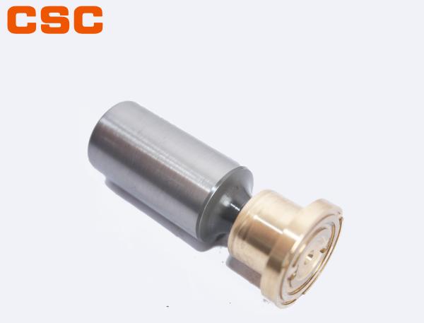 Pistón original para SK130-8, diámetro de 20m m, longitud total de 59m m, longitud de Kawasaki K7V63 de la columna de 35m m