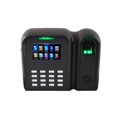 Système enregistreur de temps biométrique avec la machine d'enregistreur de temps de présence d'empreinte digitale de SSR avec la langue multi