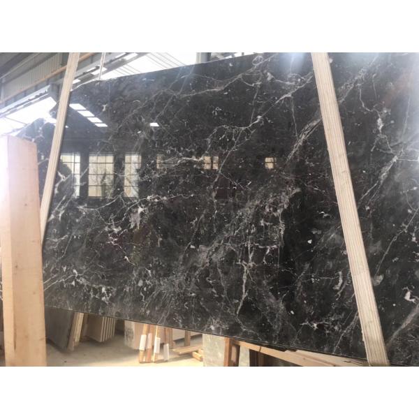 Maya Grey Marble Kitchen Countertops , Marble Wall Tiles Good Luminosity