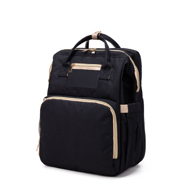 Retractable Mommy Diaper Bag Portable Folding Crib Mommy Bag