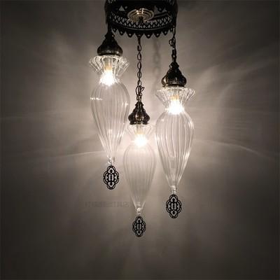 Turkey retro living room bedroom restaurant coffee shop hotel rustic pendant lamp(WH-DC-27)