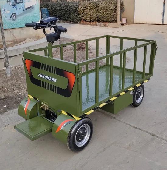 Armazém Logístico Carrinho Elétrico de Camas Planas Carregamento de Camas Planas 800kg