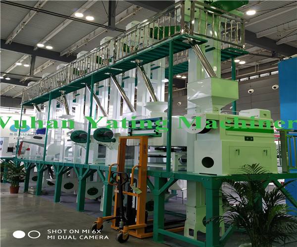 115kw Automatic Rice Mill Plant For Paddy Hulling And Milling 50-60 Tons Per Day