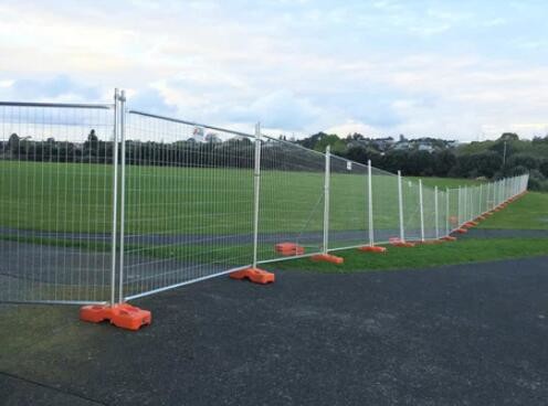 Hot Dip Galvanized 1.8m Temporary Steel Fencing Removable Safety