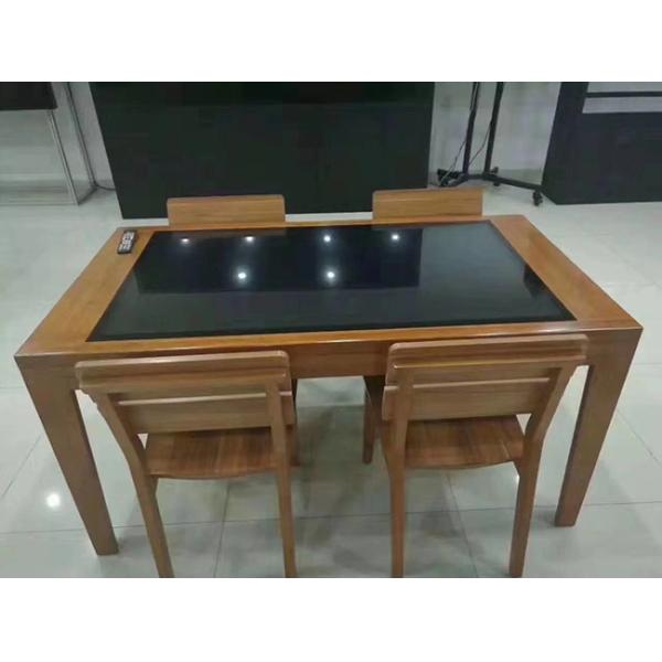 Waterproof Study Screen Coffee Table 43'' Interactive Kiosk Multi-Touch Screen Gaming Smart Coffee Table