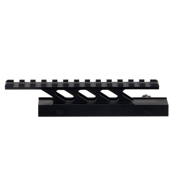 6061 Aircraft Grade Aluminum Riser Mount High Profile 5.5 Inch L / 13 Slot