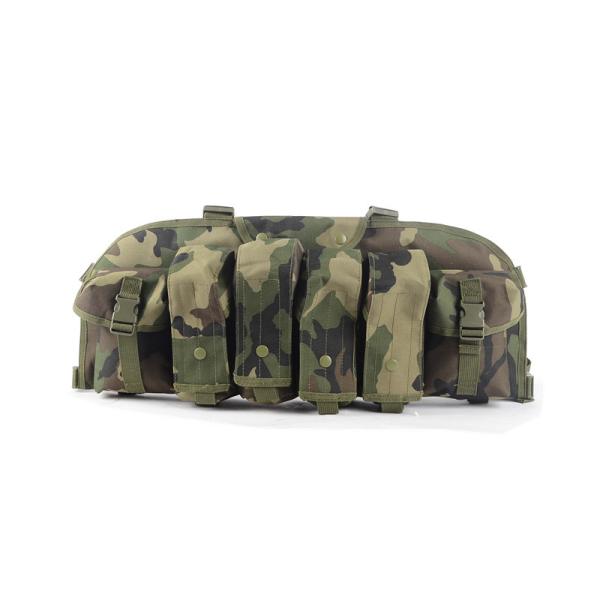 Hot Sale Polyester camo Military magazine ak vest Army Vest with pouch