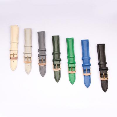 Correia de relógio de couro da liberação rápida 15g 16mm de correia de relógio de RoHS 20mm