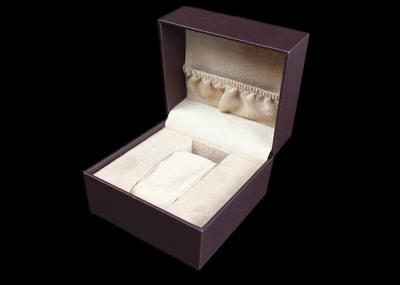 Recyclable Brown Ladies Watch Storage Box , High Grade Luxury Watch Case