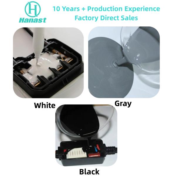 Thermally Conductive Silicone Potting Compound HN-8806 | ≥0.76 W/m·K for Power Electronics Cooling