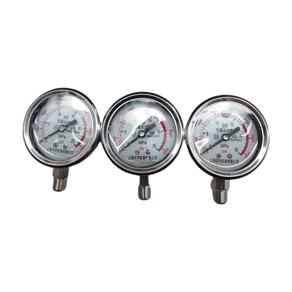 衛生用スワイパー・スクルーバー トラック 水ポンプ圧力計 (圧力調整と表示)