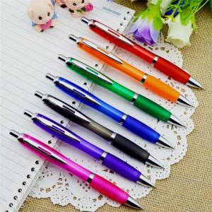 Factory New Design Cheap Custom Advertising Ball Pen Plastic Promotional Ballpoint pen