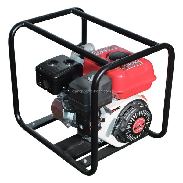 Powerful 4 Inch Gasoline Engine Sewage Treatment Pump for Agricultural Irrigation