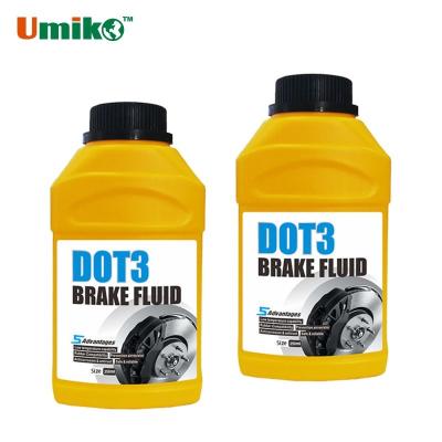 DOT3 Motor Vehicle Brake Fluid 250ml 500ml 1L Easy Replacement
