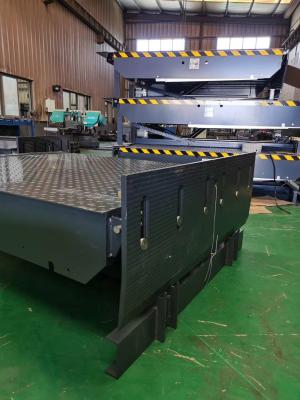 Pit Mounted Hydraulic Dock Levelers With Roll-Off Stop Lip For Safety While Forklift Working