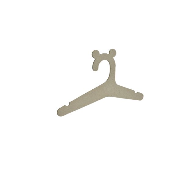 3mm Cardboard Pet Hangers Eco Friendly Pet Clothing Paper Hangers 100% Recycled