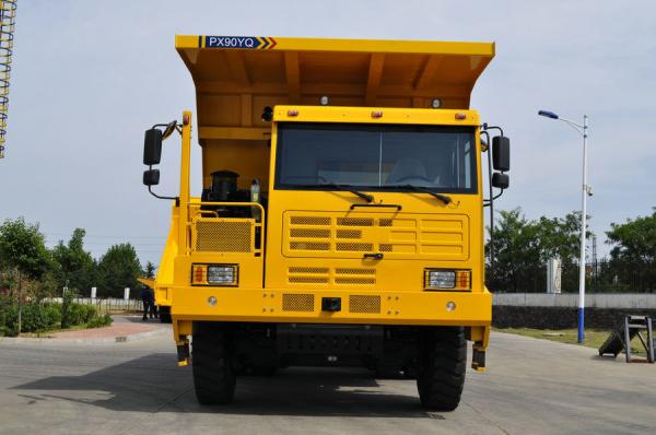 90T 500HP PX90AT-CAT off-road mining tipper truck with Caterpillar gearbox