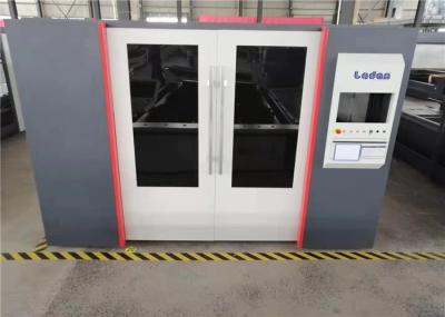IPG 4KW Fiber Laser Cutting Machine With Auto Calibrated Nozzle System