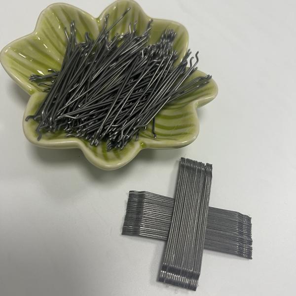 Высокопрочное склеенное закрепленное волокно конца стальное для промышленного тоннеля Shotcreet пола и запруды