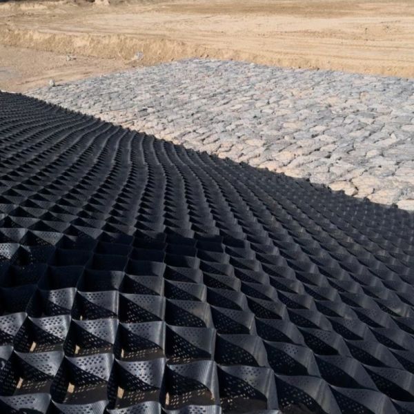 Erosion Control Geocell Grid Driveway Black Vegetation Support Geocell Hdpe