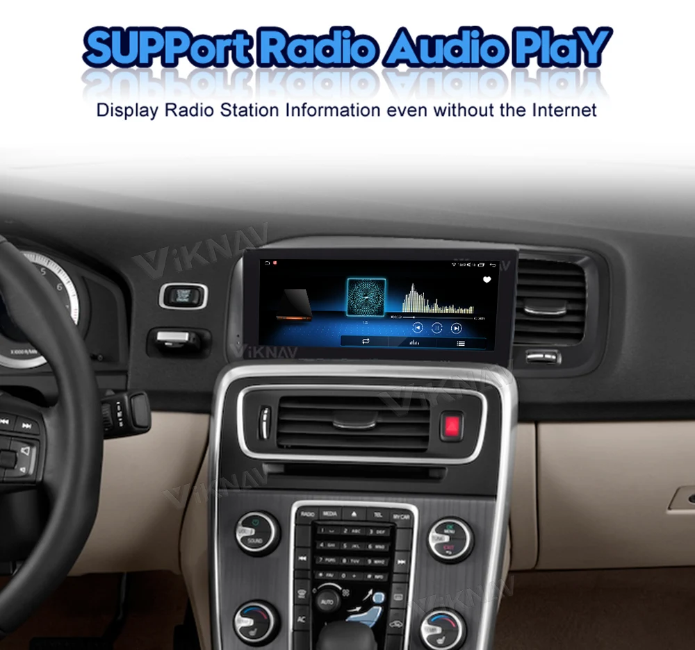 2011-2014 Volvo S60 Сенсорный экран Автомобильный стерео Радио Tesla Style Android Мультимедийный проигрыватель