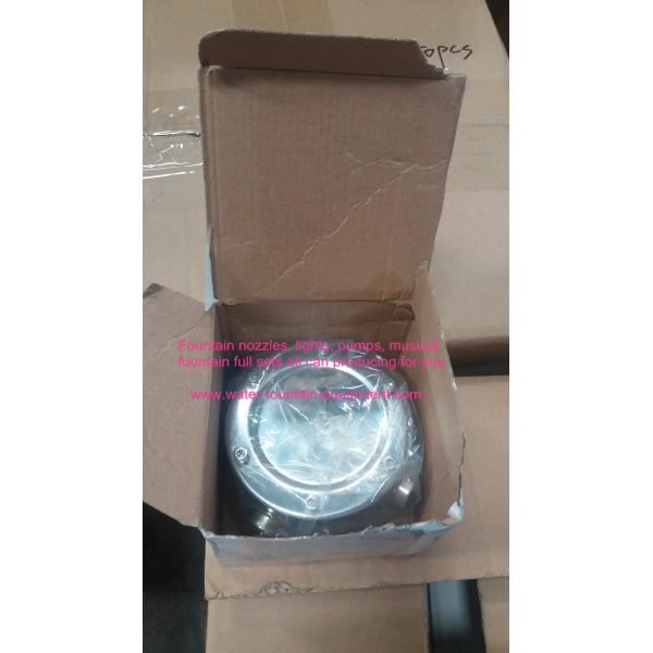Diameter 115mm IP68 Underwater Fountain Lights Stainless Steel Junction Box